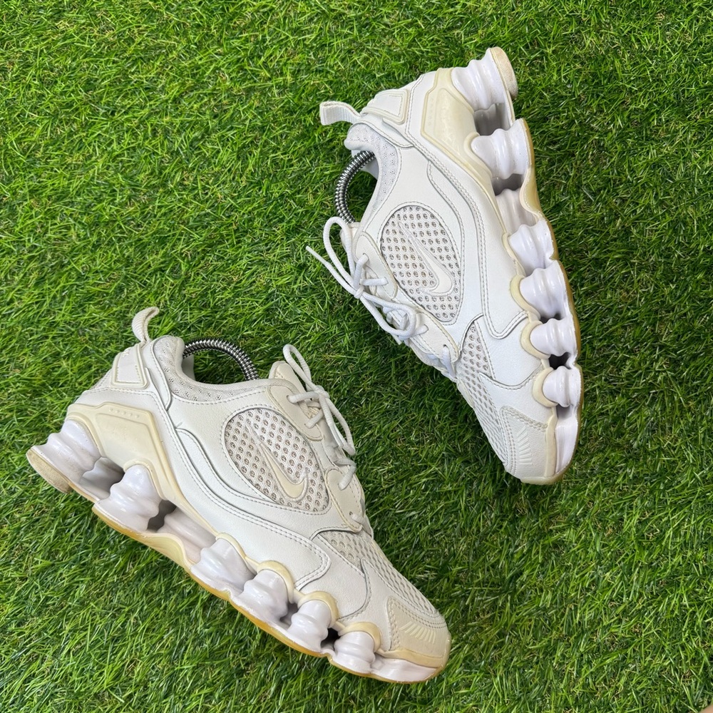 Nike Shox TL Nova Triple White (Women's) Triple White CV3602-103 Womens Size 7